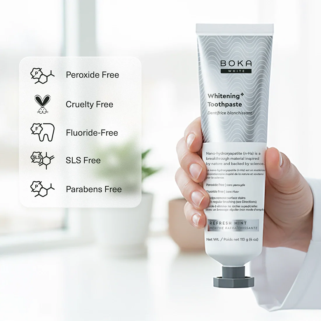 Refresh Mint Whitening* n-Ha Toothpaste