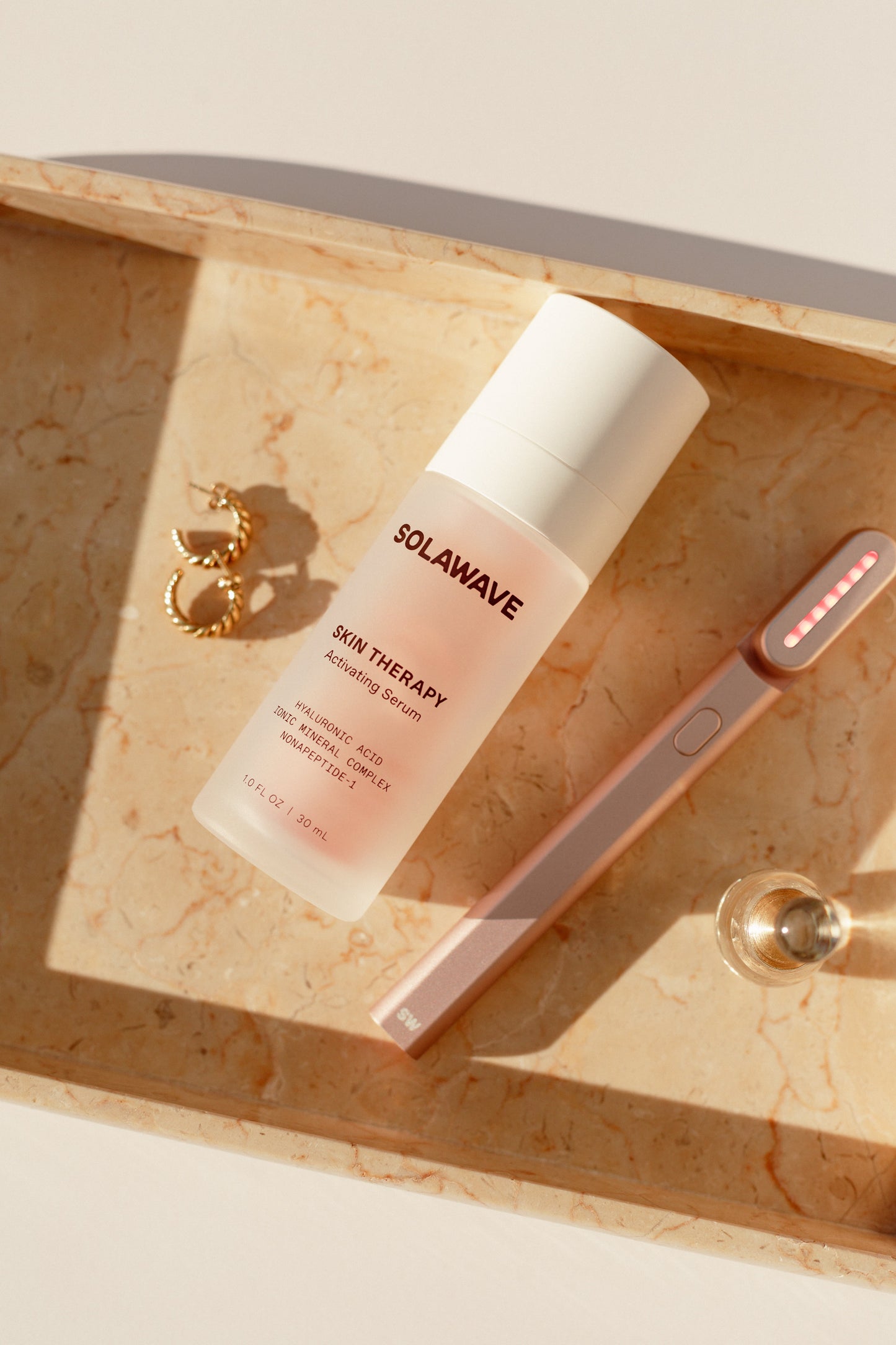 4-in-1 Red Light Therapy Skincare Wand Bundle