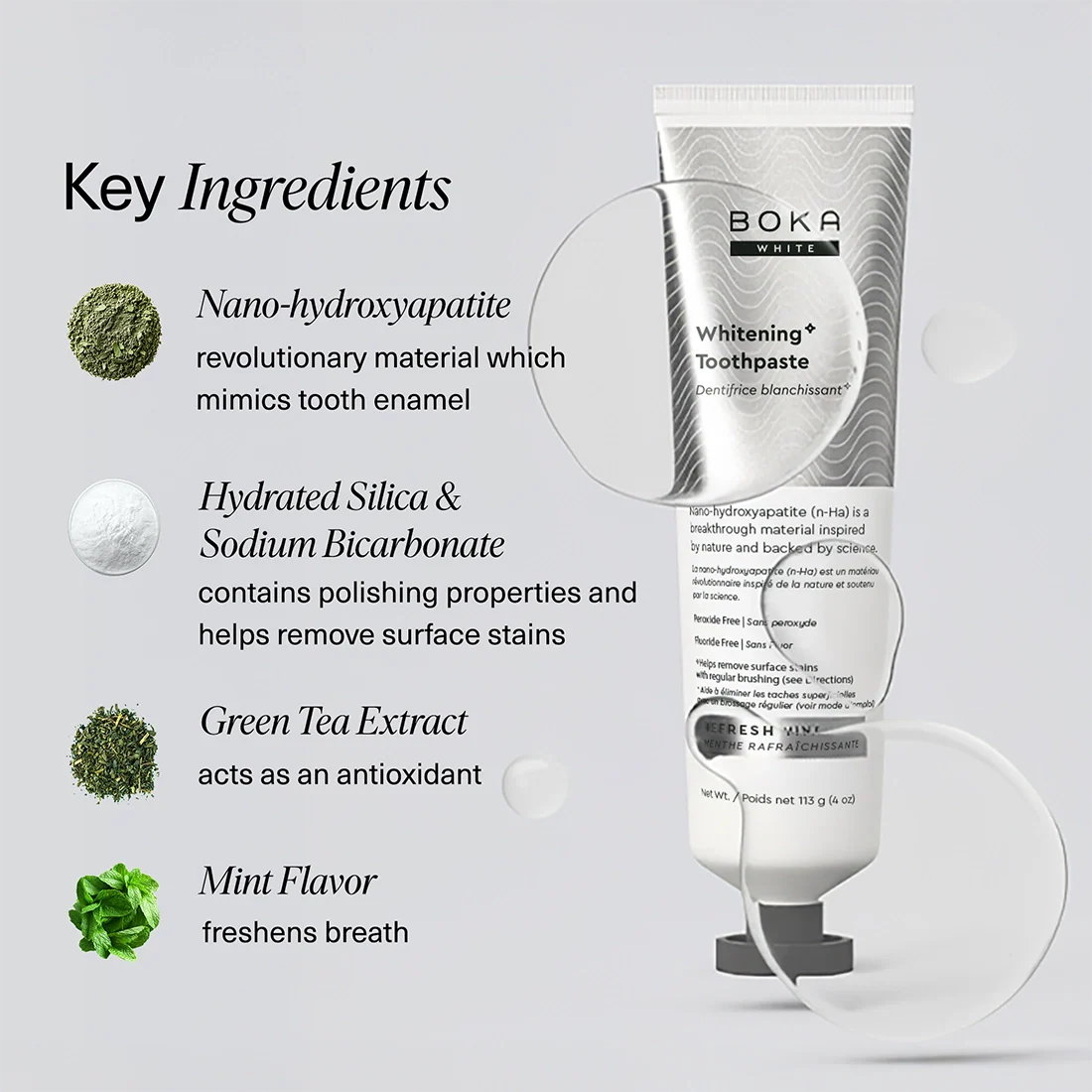 Refresh Mint Whitening* n-Ha Toothpaste