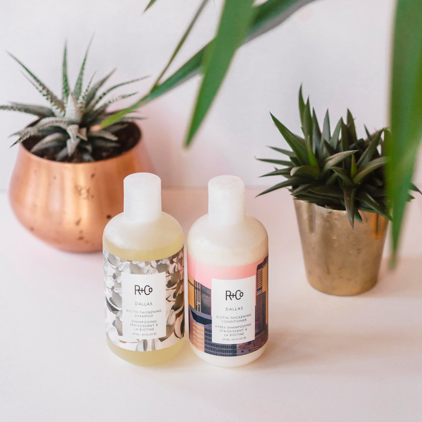 DALLAS Biotin Thickening Shampoo + Conditioner Set