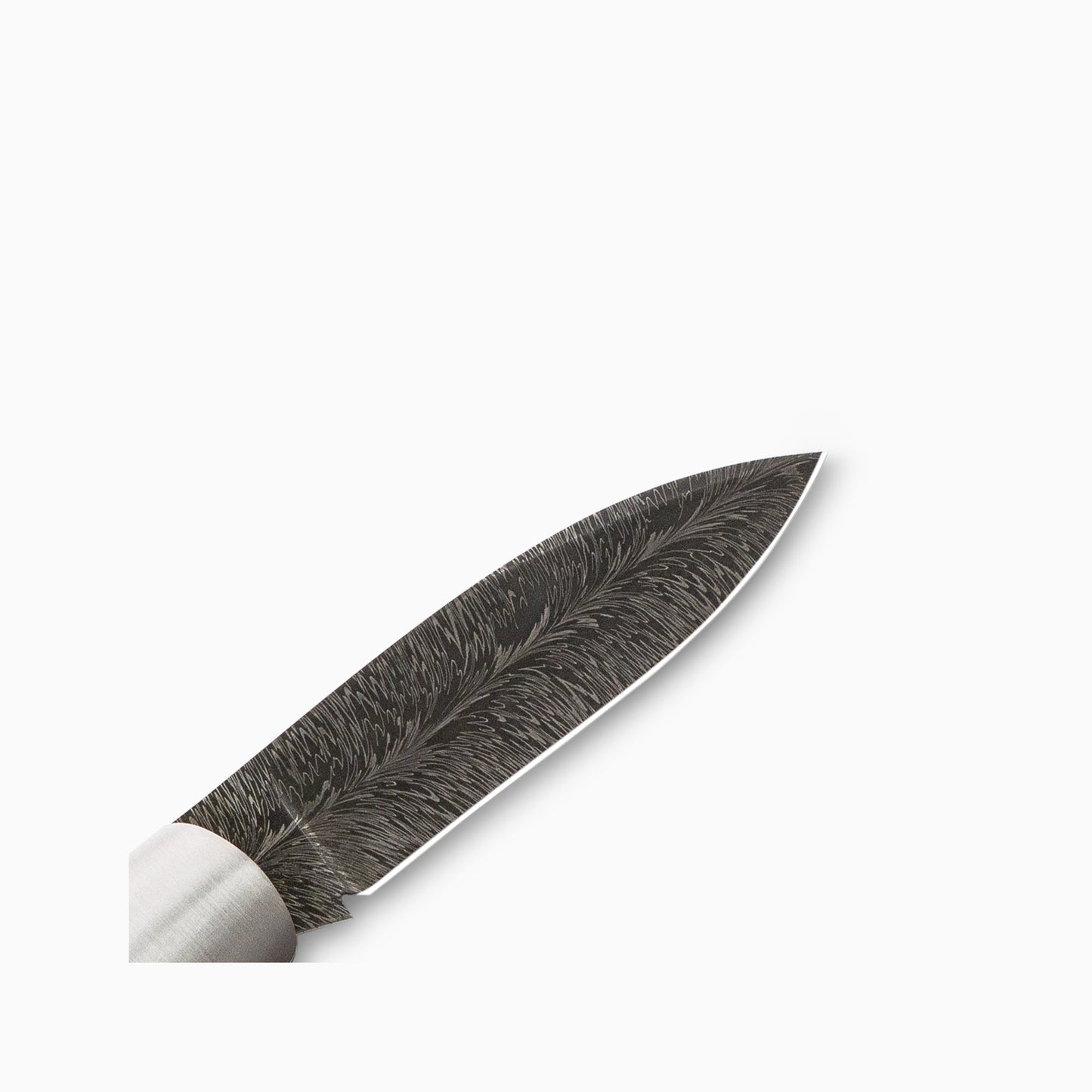 Edwards Knives - Custom 2.5" Damascus Lockback Knife w/ Carbon Fiber Scales