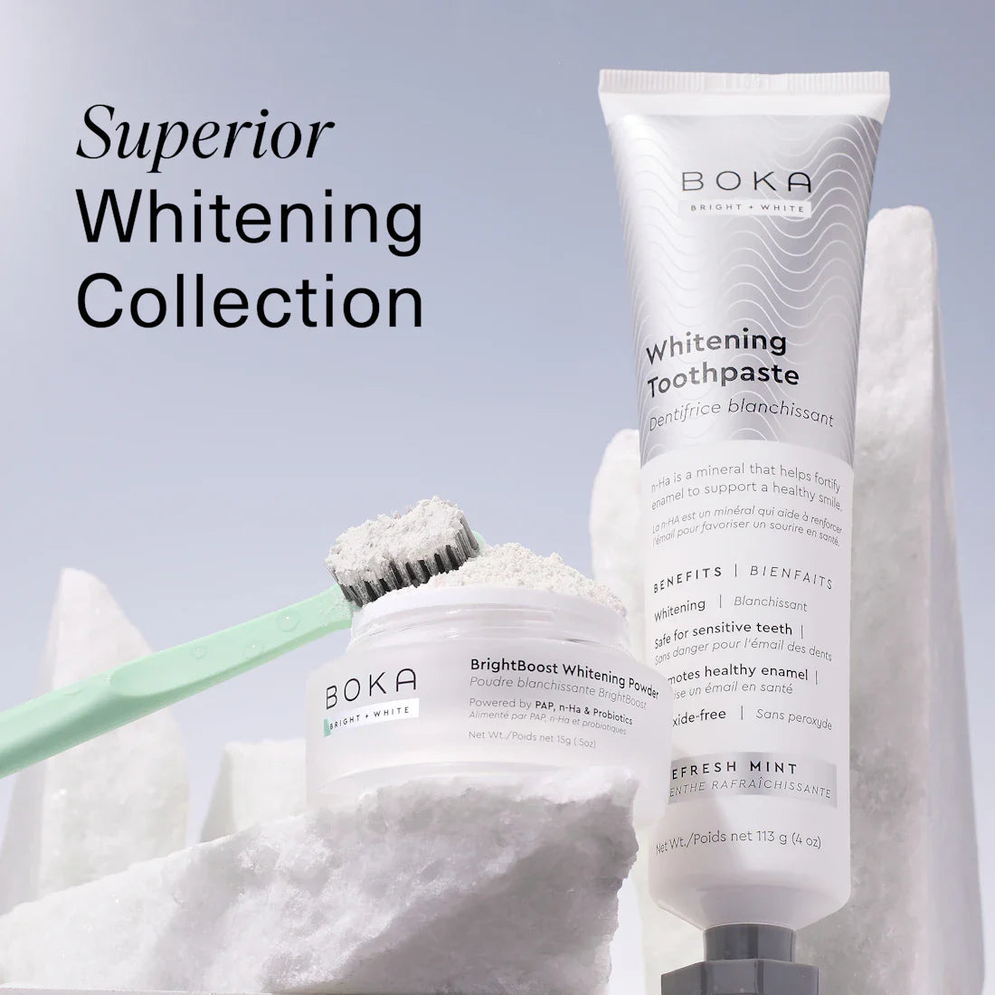 BrightBoost Whitening Powder