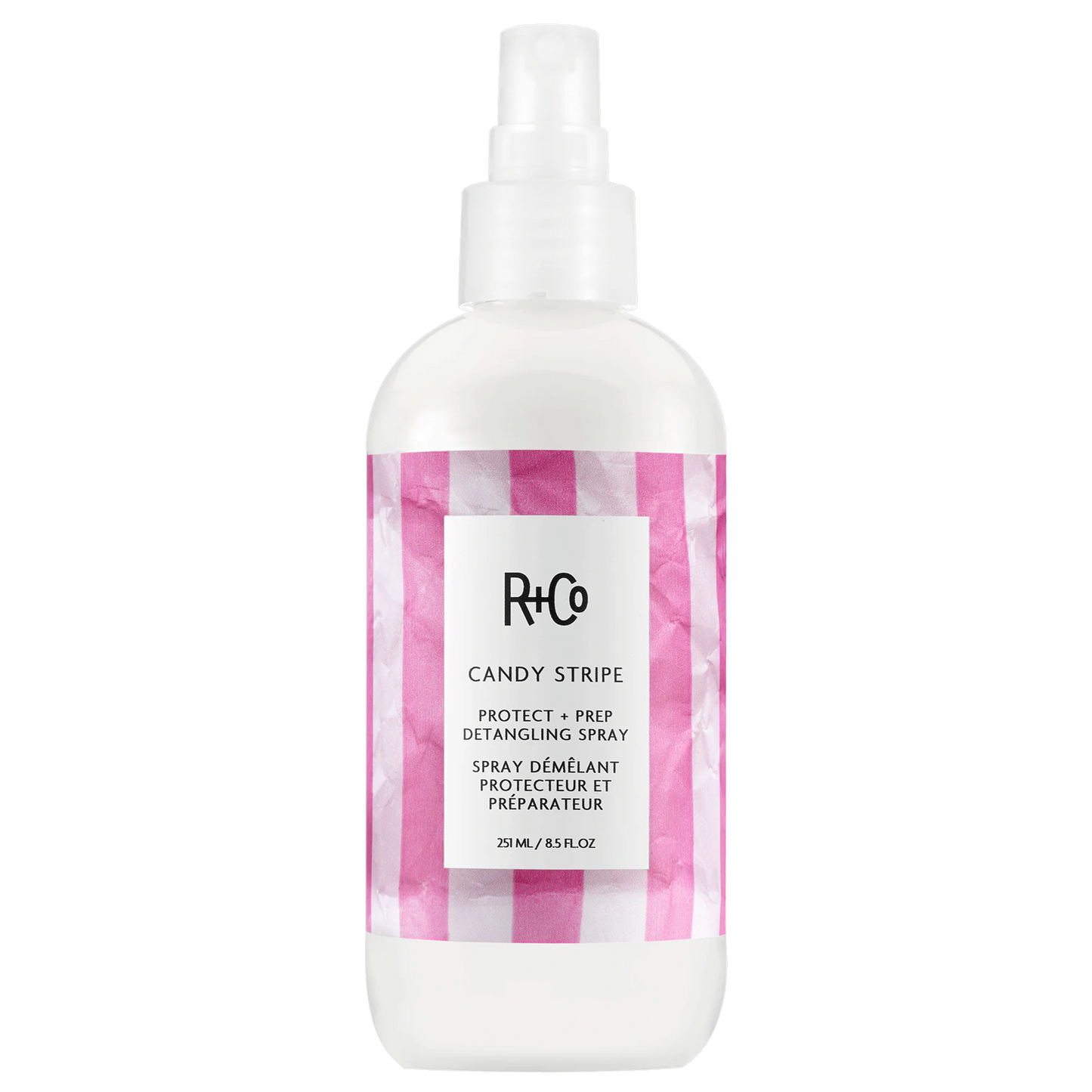 CANDY STRIPE Protect + Prep Detangling Spray