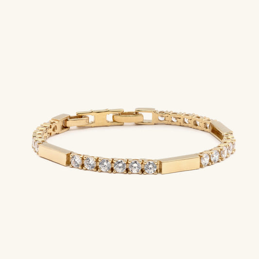 Gold Vermeil Tennis Bracelet