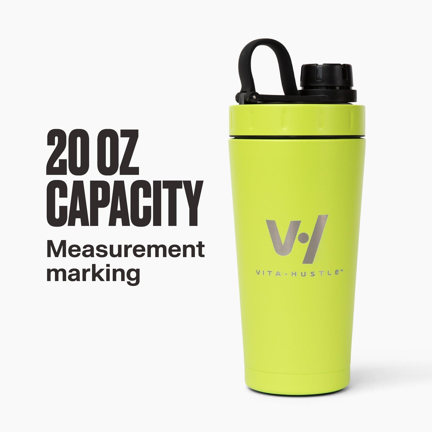 Shaker Bottle Stainless Steel  | 20 OZ