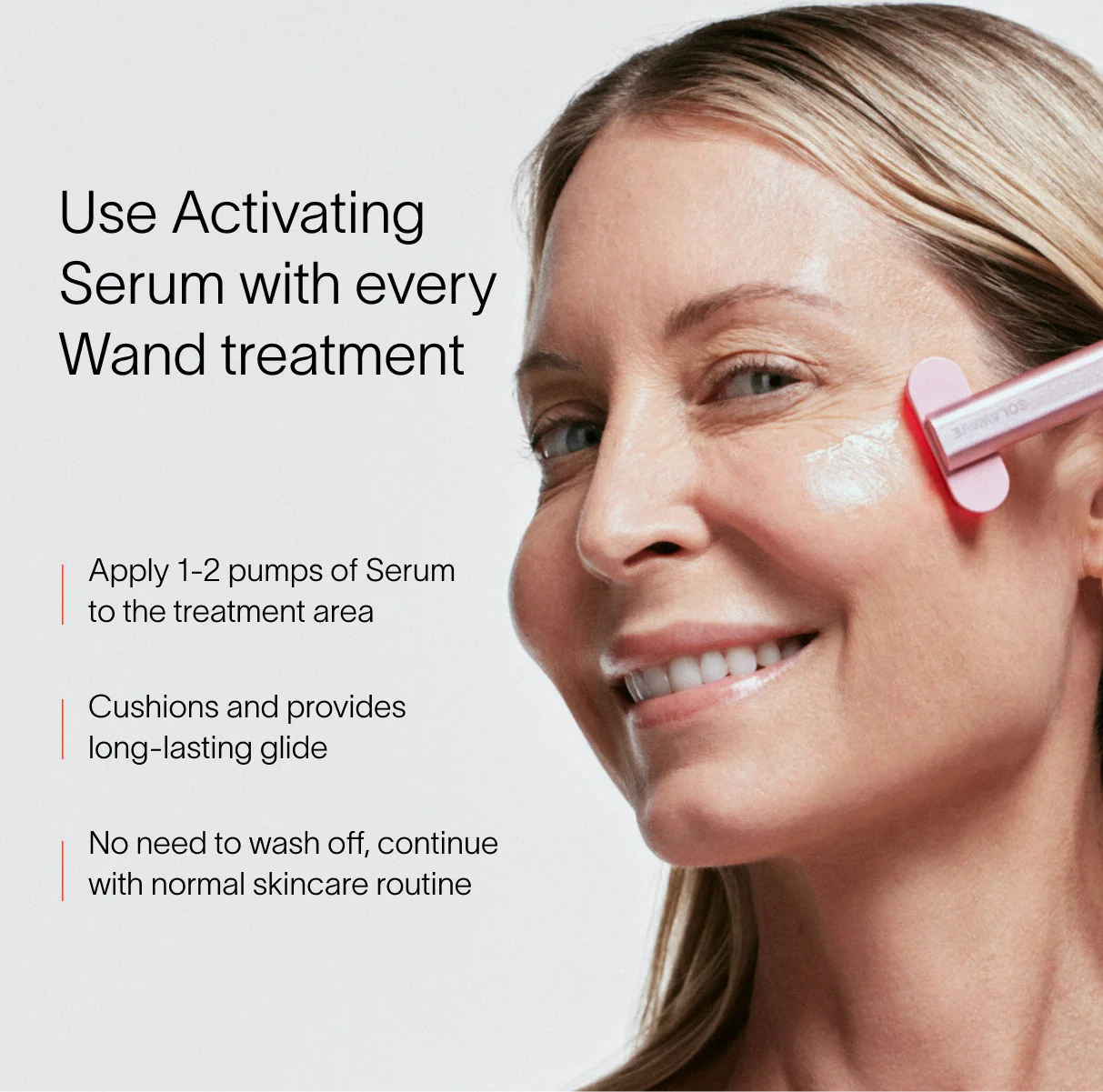 4-in-1 Red Light Therapy Wand & Activating Serum Kit