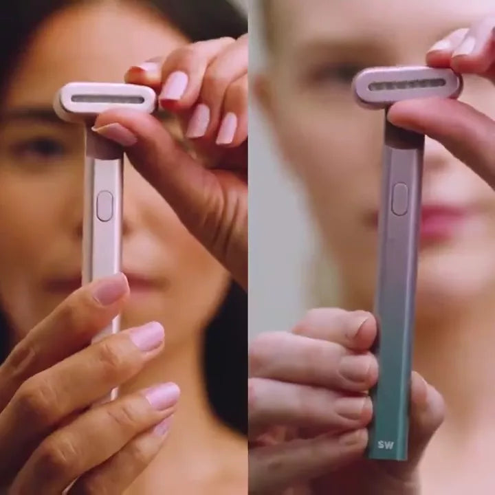 4-in-1 Red Light Therapy Skincare Wand & Activating Serum Kit