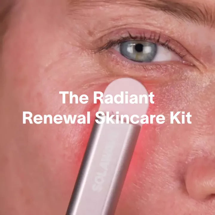 4-in-1 Red Light Therapy Wand & Activating Serum Kit